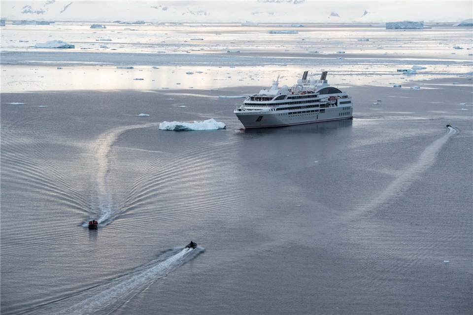 Ponant Le Lyrial Antarktis - Schiff von Ponant