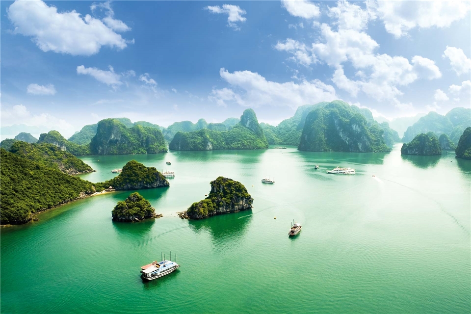 Glanzpunkte Vietnam Halongbucht