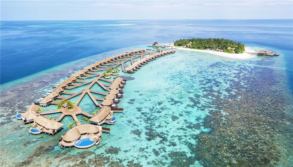 W Maledives Außenansicht