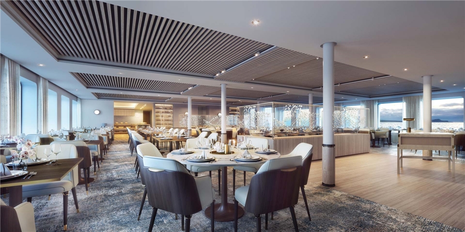 Silversea Cruises Silver Origin Restaurant