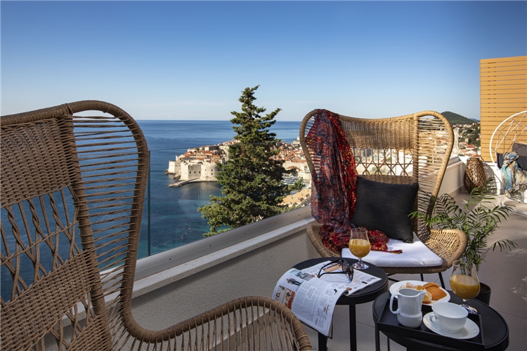 Villa Dubrovnik Sitzecke