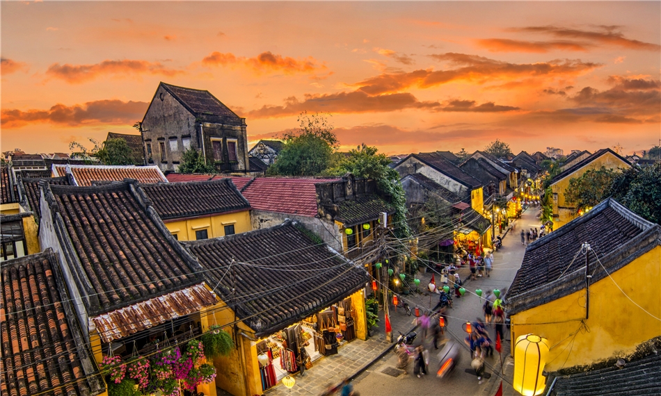 Charmantes Indochina - Altstadt