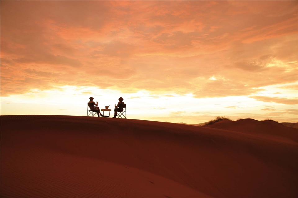 Namibia by Nature Sundowner mit zwei Personen im Sossusvlei