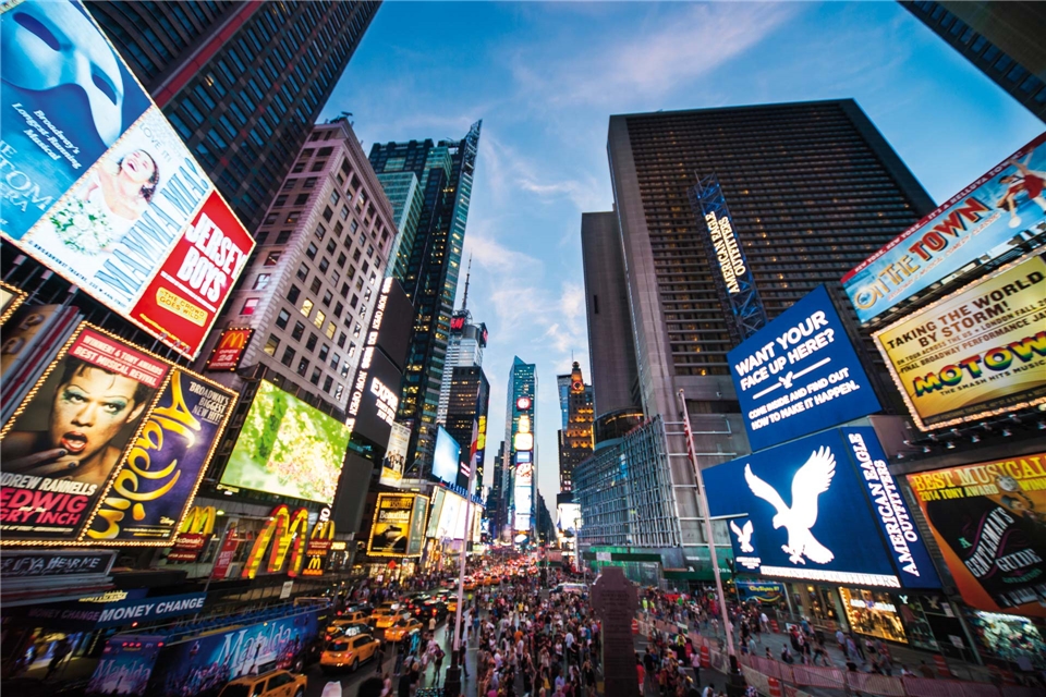 New York Amerika Times Square
