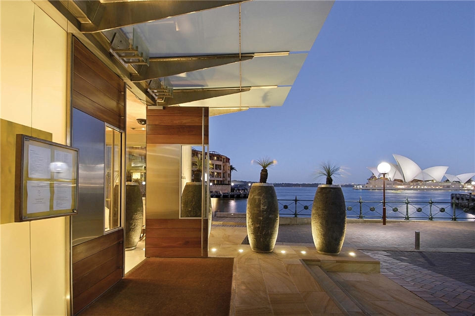 Australien - Terrasse mit Opernblick in Sydney