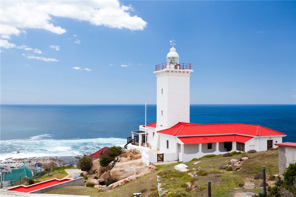 Oceania Cruises MS Nautica Leuchtturm an der Mossel Bucht