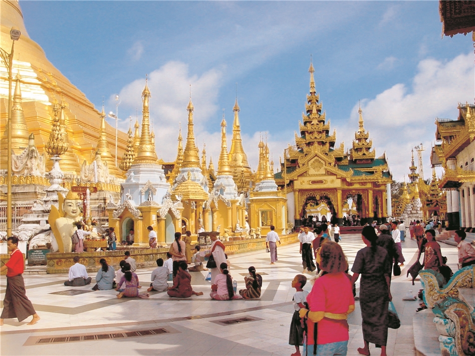 Myanmar Shwedagon Pagode