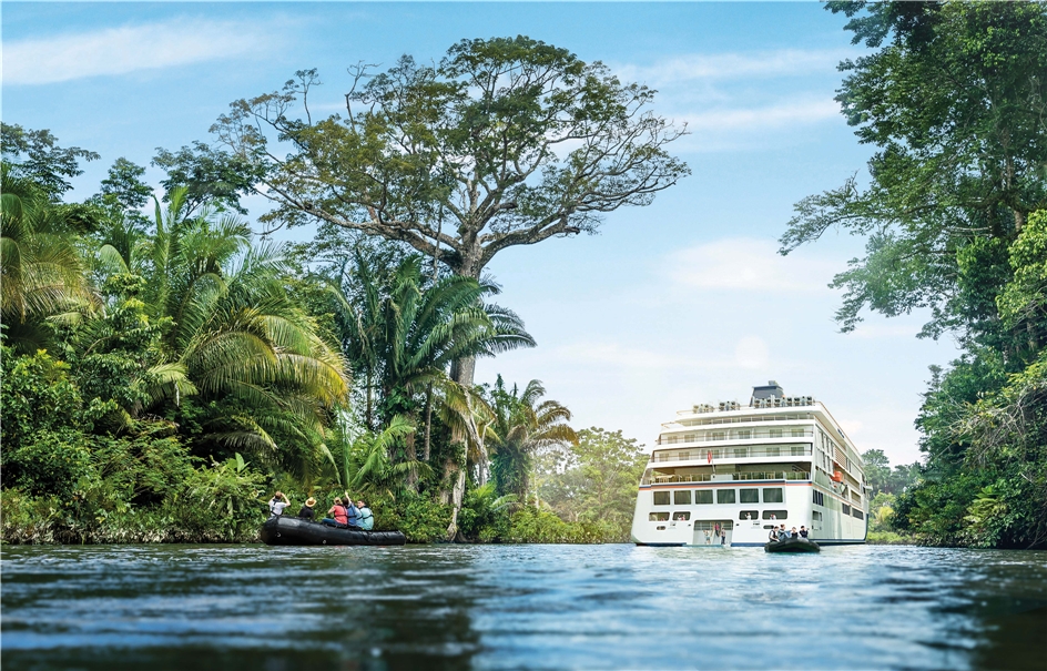 HANSEATIC spirit Heck im Amazonas