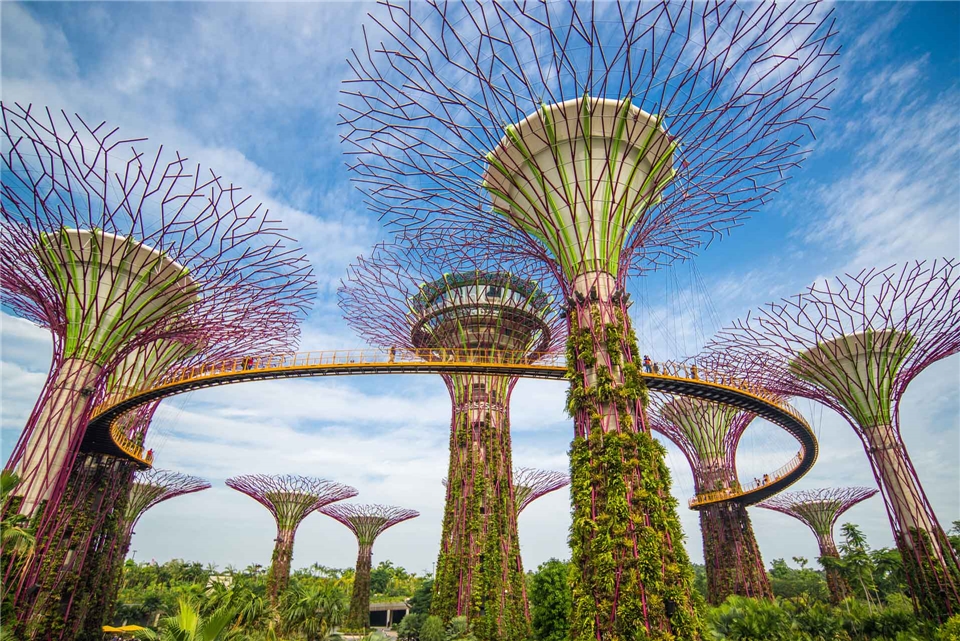 Oceania Cruises MS Insignia Singapur - Garden my the Bay